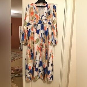 Long sleeve maxi dress